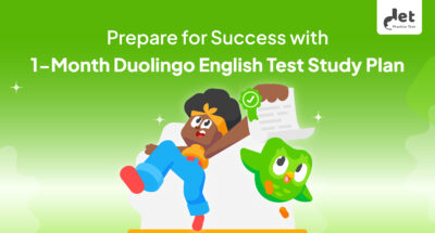 1 Month DET Study Plan